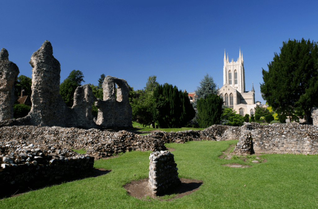 Discover the medieval town of Bury St Edmunds in Suffolk
